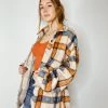 POL Layer Up Plaid Jacket Outerwear