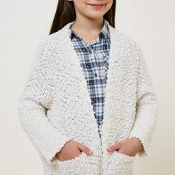 Hayden Cardigans Gabby Textured Open Cardi