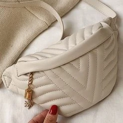 Accity Bags Trendy Quilted Crossbody Bag