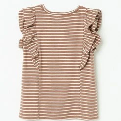 Hayden Bella Ruffle Sleeve Tee