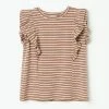 Hayden Bella Ruffle Sleeve Tee
