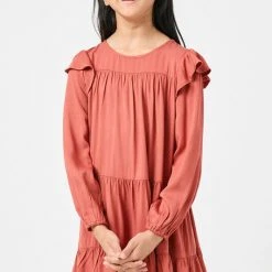 Hayden Lilia Ruffle Tiered Dress Swank Tween