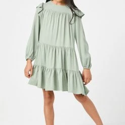 Hayden Lilia Ruffle Tiered Dress Swank Tween