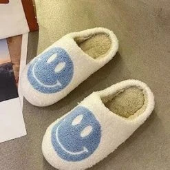 Melody Retro Fuzzy Smile Slippers Gifts