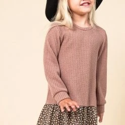 12PM By Mon Ami McKenna Drop Waist Dress