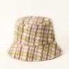 Fashion City Winter Wonder Plaid Bucket Hat