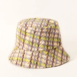 Fashion City Winter Wonder Plaid Bucket Hat