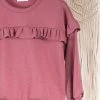 12PM By Mon Ami Elizabeth Ruffle Pullover Swank Tween