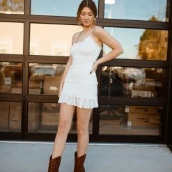 Cloud Ten Uptown Girl Smocked Dress Dresses