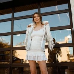 Cloud Ten Uptown Girl Smocked Dress Dresses