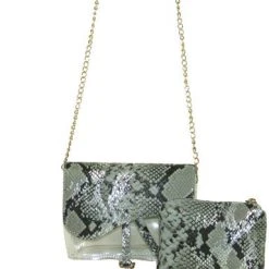 Monica's Bag Leather Clear Clutch Bag Bags