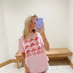 Dash Forward Let's Go Girls Tee Tops