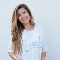 The Swank Company Swank Tie Dye Logo Tee