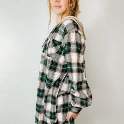 La Miel Maddie Oversized Flannel