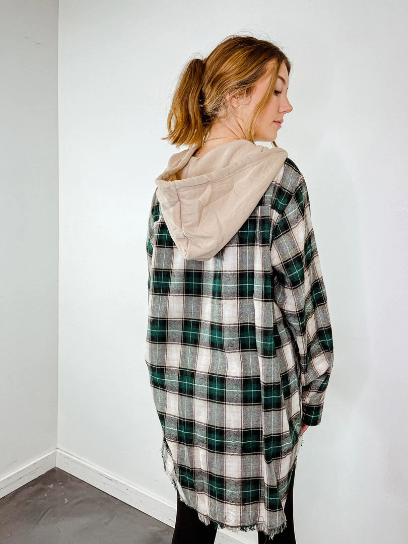La Miel Maddie Oversized Flannel Shirt - Soft & Stylish Women's Top 5 La Miel Maddie Oversized Flannel