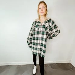 La Miel Maddie Oversized Flannel Shirt - Soft & Stylish Women's Top 9 La Miel Maddie Oversized Flannel