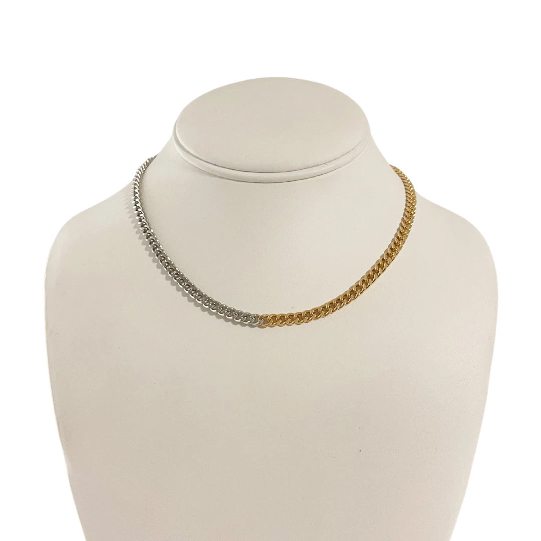 Jewels By Jessica JBJ Mixed Metal Chain Necklace - Stylish Unisex Jewelry 3 Jewels By Jessica Jewelry JBJ | Mixed Metal Chain