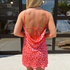 Cotton Candy LA Dresses Evelyn Floral Halter Dress