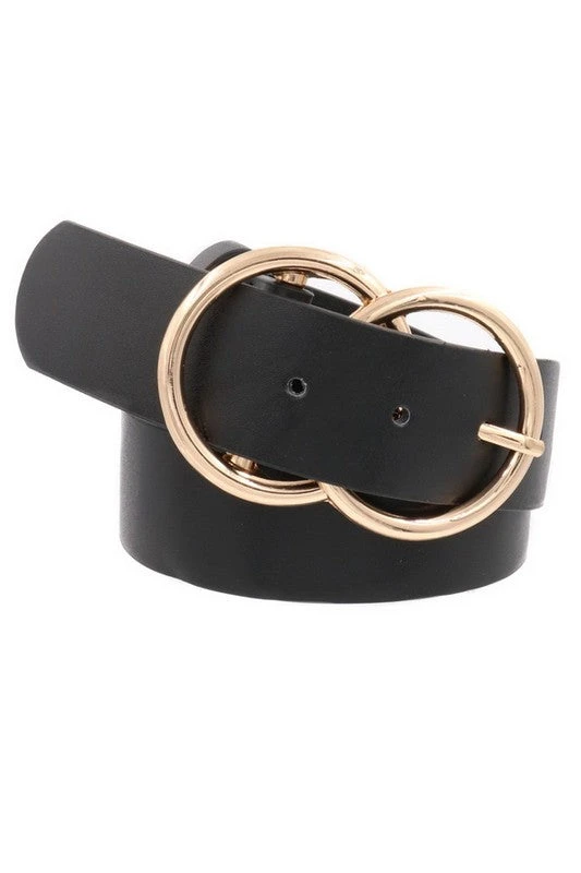 ArtBox Double Buckle Belt - Stylish & Durable Leather Belt for Men & Women 6 ArtBox Double Buckle Belt