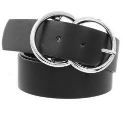 ArtBox Double Buckle Belt - Stylish & Durable Leather Belt for Men & Women 8 ArtBox Double Buckle Belt