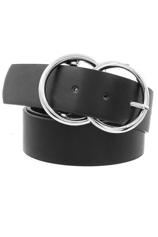 ArtBox Double Buckle Belt - Stylish & Durable Leather Belt for Men & Women 5 ArtBox Double Buckle Belt