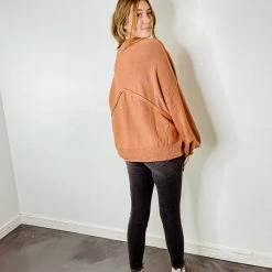 POL Arden Balloon Sleeve Sweater