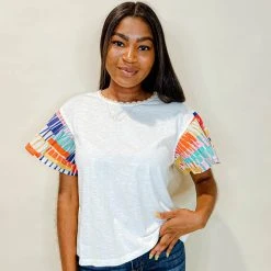 THML Tops Sutton Sleeve Knit Top