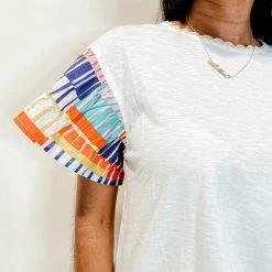 THML Tops Sutton Sleeve Knit Top