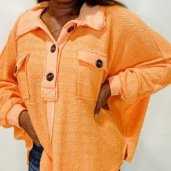 Bucket List Tessa Henley Oversized Top Tops