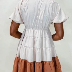 Entro Maura Colorblock Babydoll Dress