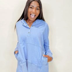 Bucket List Never Leaving Oversized Hoodie Top Tops