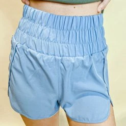 Very J Lizzie High Waist Active Shorts for Women - Comfortable Workout & Yoga Shorts 20 Very J Lizzie High Waist Active Shorts Bottoms