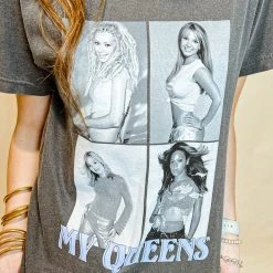 Friday + Saturday Tees My Queens Graphic Tee