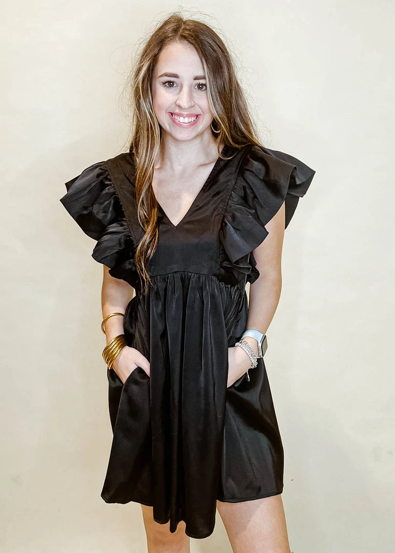 Entro AnnaBelle Ruffle Mini Dress - Stylish Women's Party Dress 3 Entro AnnaBelle Ruffle Mini Dress Dresses