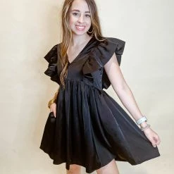 Entro AnnaBelle Ruffle Mini Dress Dresses