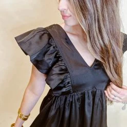 Entro AnnaBelle Ruffle Mini Dress - Stylish Women's Party Dress 10 Entro AnnaBelle Ruffle Mini Dress Dresses