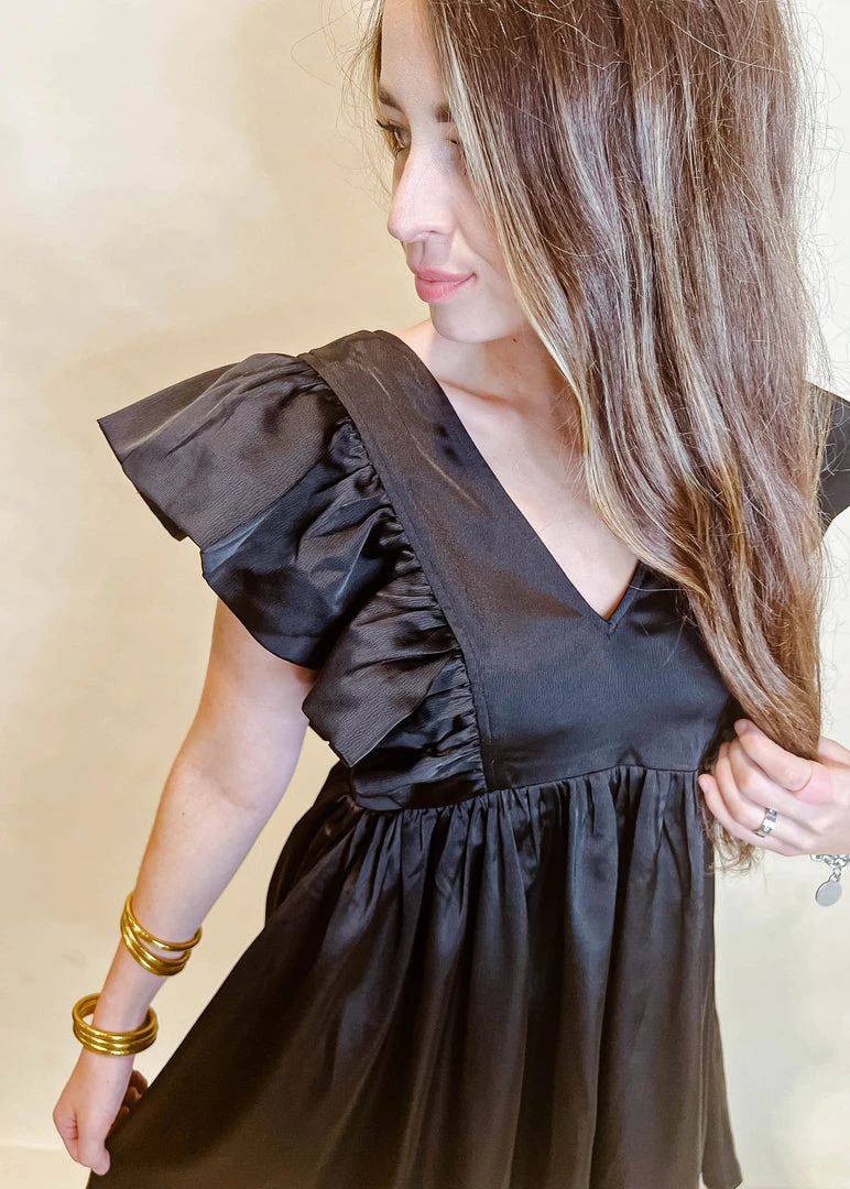 Entro AnnaBelle Ruffle Mini Dress - Stylish Women's Party Dress 5 Entro AnnaBelle Ruffle Mini Dress Dresses