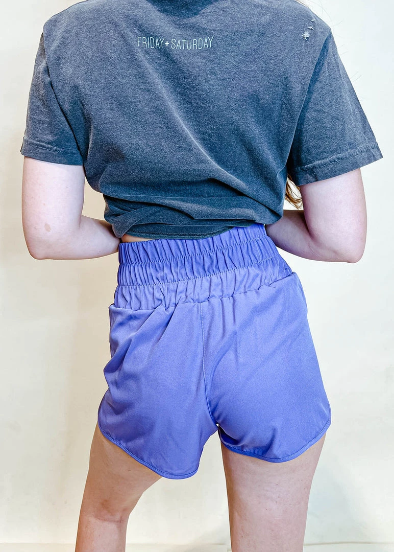 Very J Lizzie High Waist Active Shorts for Women - Comfortable Workout & Yoga Shorts 10 Very J Lizzie High Waist Active Shorts Bottoms