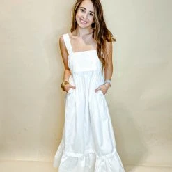 Entro Farrah Tiered Midi Dress