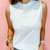 White Birch Boulevard Sleeveless Knit Top