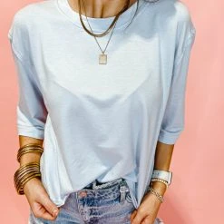 Petal Dew Clementine Boxy Top