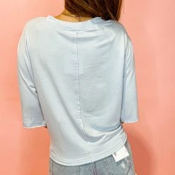 Petal Dew Clementine Boxy Top