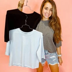 Petal Dew Clementine Boxy Top