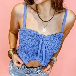 Do + Be Fly Away Smocked Top - Stylish Women's Casual Blouse 16 Do + Be Fly Away Smocked Top