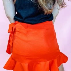 TCEC In My Time Wrap Skirt