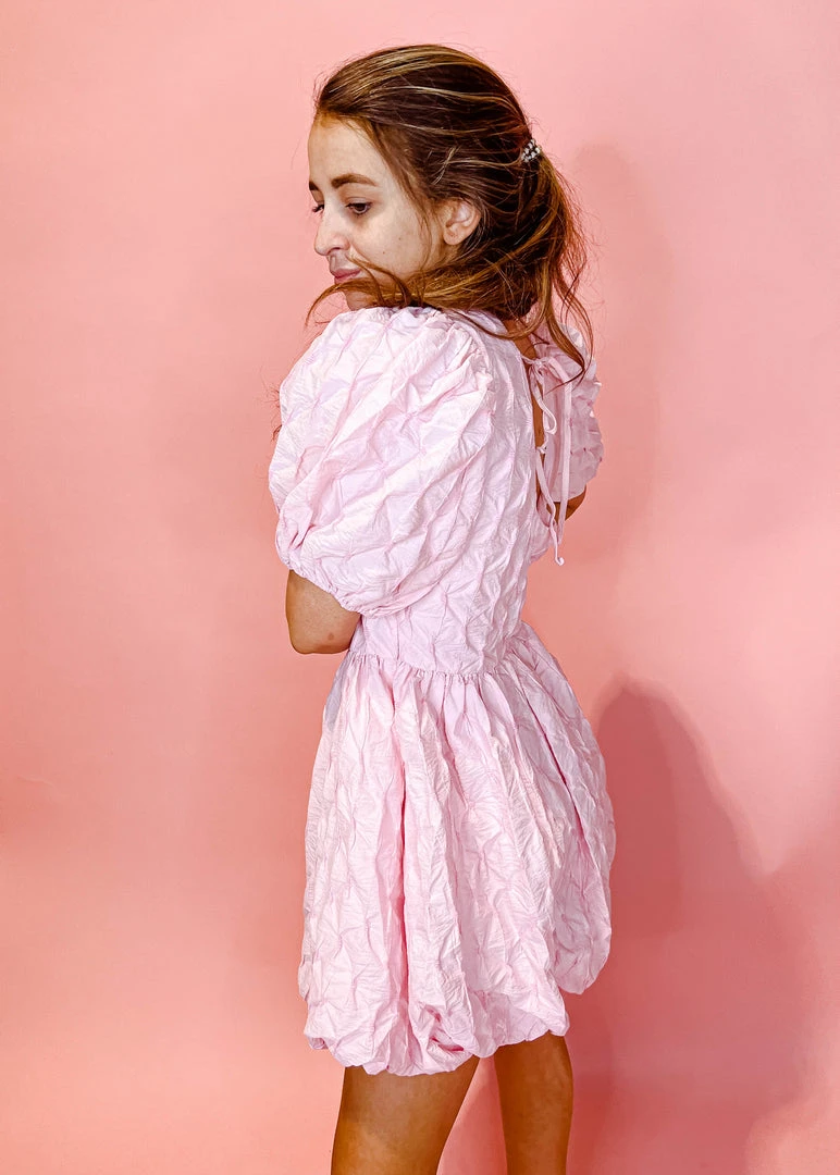 2.7 August Apparel Liliana Puff Sleeve Dress - Elegant Women's Dress for Casual & Formal Occasions 6 2.7 August Apparel Liliana Puff Sleeve Dress Dresses