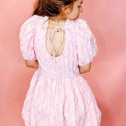 2.7 August Apparel Liliana Puff Sleeve Dress - Elegant Women's Dress for Casual & Formal Occasions 11 2.7 August Apparel Liliana Puff Sleeve Dress Dresses