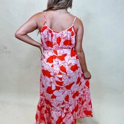 Sugarlips Dresses Pink Lemonade Midi Dress