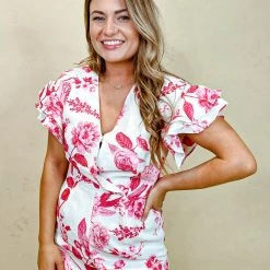 Sugarlips Lillian Open Back Romper Rompers