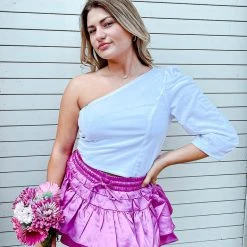 Sugarlips Tops Jolie One Shoulder Top